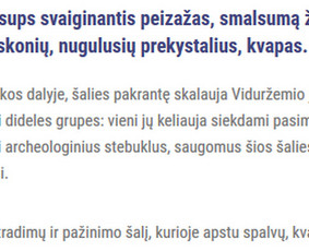 Turinys jūsų svetainei, straipsniai, Redagavimas / Irma Norkūnienė / Darbų pavyzdys ID 978877