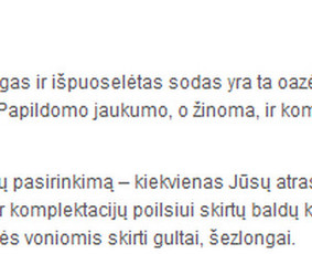 Turinys jūsų svetainei, straipsniai, Redagavimas / Irma Norkūnienė / Darbų pavyzdys ID 978881