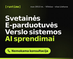 Internetas, IT - Svetainių, e-parduotuvių ir verslo sistemų kūrimas - 1