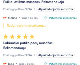 Sveikata, gydymas - Masaž - 2