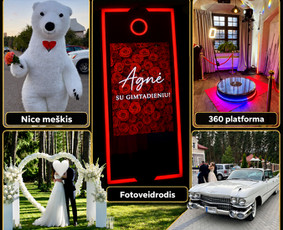 &Scaron;ventinės įrangos nuoma - Fotoveidrodžio ir 360 video platformos nuoma - 1