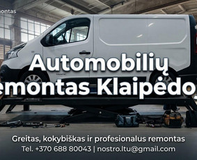 Važiuoklės, stabdžių remontas - Transporto remontas Klaipėdoje - 1