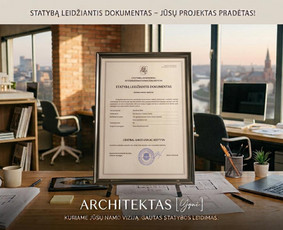 Statybos, apdaila - Architektas_konsultacijos_statybą leidžiantis dok - 1