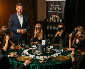 Kitos pramogos vaikams - Pramogų organizavimas: protų mū&scaron;iai, žygiai, žaidimas Mafija - 1