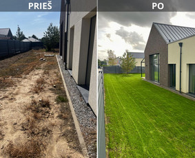 Aplinkos tvarkymas, apželdinimas - Laistymo sistemos, vejos paruo&scaron;imo žiemai darbai Vilniuje - 3
