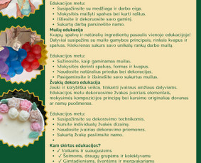 Kūrybinių dirbtuvių vedimas renginiuose - Kūrybinės dirbtuvės - 1
