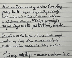 Rankdarbių kūrėjai - Rankų darbo atvirukai, pie&scaron;iniai ir kaligrafija - 1