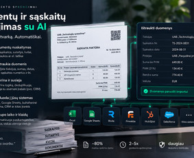 Dirbtinio intelekto sprendimai - Ai automatizacijos verslui &ndash; el. pa&scaron;tas, Crm, dokumentai - 1