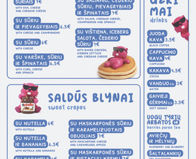 Maitinimas, maistas &scaron;ventėms - Blynų furgonėlis Jūsų renginiui - 1