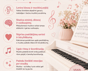 Fortepijono pamokos - Vaikų Muzikos Studija - 2