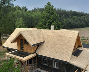 Drebulės skiedrų stogai – gamyba ir dengimas / Erika Ignatavičė / Darbų pavyzdys ID 4538790