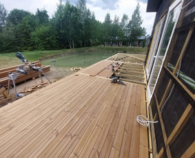 Karkasai, fasadai, terasos, vidaus remonto darbai. / Juti Statyba / Darbų pavyzdys ID 4538980