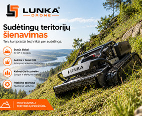 Vejos priežiūra, įrengimas - Sudėtingų teritorijų ir &scaron;laitų &scaron;ienavimas - 1