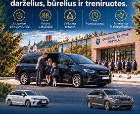 Automobilių nuoma - Vairuotojo, Transporto nuomos, Transferų paslaugos - 3