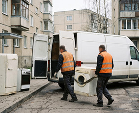 Buitinės technikos i&scaron;vežimas - &Scaron;iuk&scaron;lių i&scaron;vežimas Vilniuje Griovimas, fiskaro paslaugos - 1