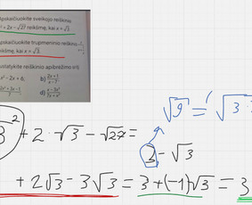 Papildomas matematikos mokymas - Mokau 5-12kl. mokinius matematikos - 2