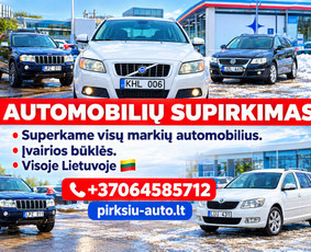 Transportas - Automobilių supirkimas - 2