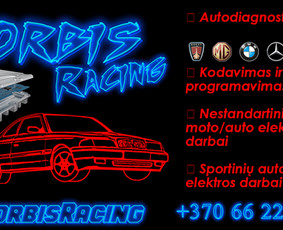Elektrikai, elektros darbai - Chip Tuning, sportinių automobilių elektros darbai - 1