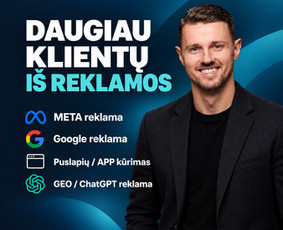 Reklamos paslaugos - Meta (Facebook), Google reklama / Daugiau klientų, pardavimų - 1