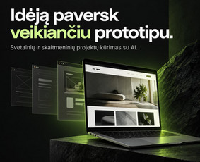 Dirbtinio intelekto sprendimai - Internetinių svetainių ir el. parduotuvių kūrimas - 2