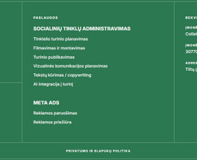 Internetinių Svetainių Ir Shopify El. Parduotuvių Kūrimas / Ido digital, MB / Darbų pavyzdys ID 4544678