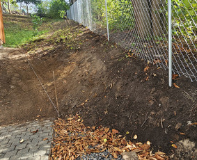 Skardinės tvoros - Tvorų, vartų/vartelių montavimas, pamatų, polių betonavimas - 3