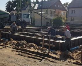 Betonavimo darbai, betonavimas - Pamatų įrengimas-betonavimo darbai Panevėžys - 2
