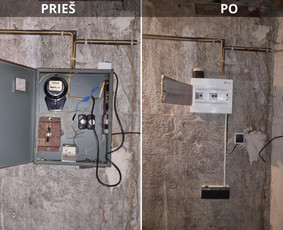 Elektrikas, įvairūs elektros darbai-dideli/smulkūs darbai. / Gediminas / Darbų pavyzdys ID 4548106