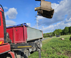 Transportas - Savivartis su greiferiu (kau&scaron;u) - 2