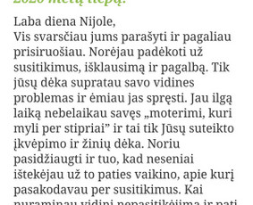 Pagalba ir palaikymas toksiškų santykių metu ir po jų. / Nijolė Gylė / Darbų pavyzdys ID 4549012