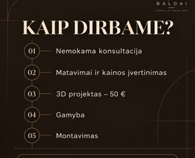 Baldų gamyba - Ž/b Baldai / Nestandartinių baldų gamyba ir montavimas - 3