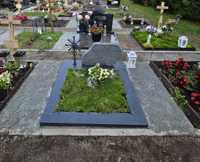 Kapaviečių įrengimas. Paminklų ir dengimo plokščių gamyba. / TYLI KALVA, UAB / Darbų pavyzdys ID 4549770