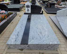 Paminklai kapams, antkapiai - Kapaviečių įrengimas. Paminklų ir dengimo plok&scaron;čių gamyba. - 1
