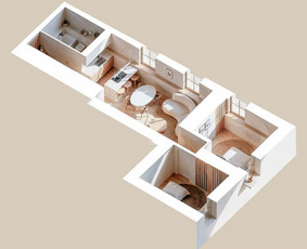 Interjerų projektai - 2d, 3d, vizualizacijos, brėžiniai / Senstudio / Darbų pavyzdys ID 4550272