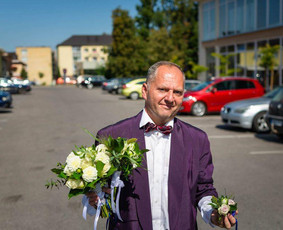 Vedėjas Arvydo Jaronskio iškilmės. Arvydas ir A5ko / ajaronskis7 / Darbų pavyzdys ID 986041