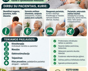 Sveikatinimo mank&scaron;ta - Kineziterapija į namus Kaune - 1