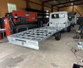 Metalo gaminiai platformos anstatai stumdomi vartai / Uab Mechanas / Darbų pavyzdys ID 4551996
