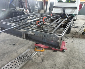 Metalo gaminiai platformos anstatai stumdomi vartai / Uab Mechanas / Darbų pavyzdys ID 4552022