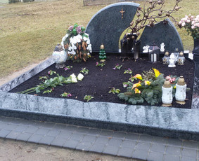 Akmeniniai Paminklai, kapavieciu tvarkimas,raidziu kalimas / LAIMONO SEBECKIO PI / Darbų pavyzdys ID 986297