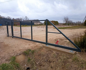 Stumdomų vartų gamyba - Metalo gaminiai platformos anstatai stumdomi vartai - 2