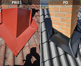 Skardinimas-stogu remontas. / Remyga Remyga / Darbų pavyzdys ID 4552752