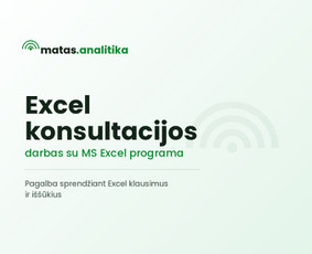 Microsoft Office Excel specialistai - Excel/google Sheets: automatizavimas, ataskaitos, analizė - 3