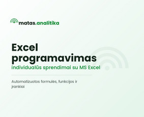 Microsoft Office Excel specialistai - Excel/google Sheets: automatizavimas, ataskaitos, analizė - 2