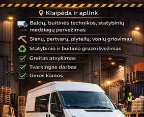 Statybinių atliekų i&scaron;vežimas - Griovimo darbai Perkraustymas Statybinių atliekų i&scaron;vežim - 1