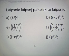 Pagalba matematikos namų darbuose - Matematikos korepetitorė 1-8kl. - 1