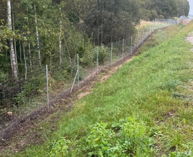 Statybos darbai - Tinklinės vielinės tvoros montavimas ir įrengimas - 3