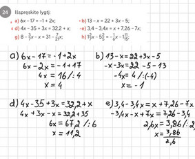 Mokymai, kursai, kalbos - Matematikos korepetitorė 1-8kl. - 2