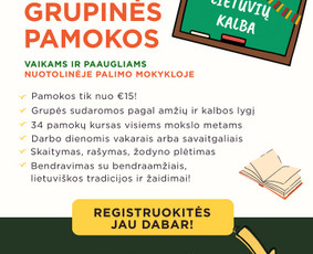 Papildomas lietuvių kalbos mokymas - Lietuvių kalbos pamokos užsienyje gyvenantiems lietuviams - 4