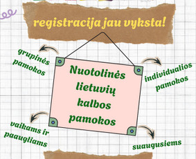 Lietuvių kalbos korepetitoriai - Lietuvių kalbos pamokos užsienyje gyvenantiems lietuviams - 4