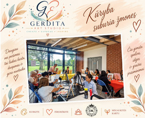 Dailės užsiėmimai vaikams ir suaugusiems Gerdita Art Studio / Dina Edita K / Darbų pavyzdys ID 4555714